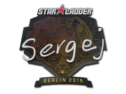 sergej | Berlin 2019 sticker
