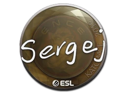 sergej | Katowice 2019 sticker