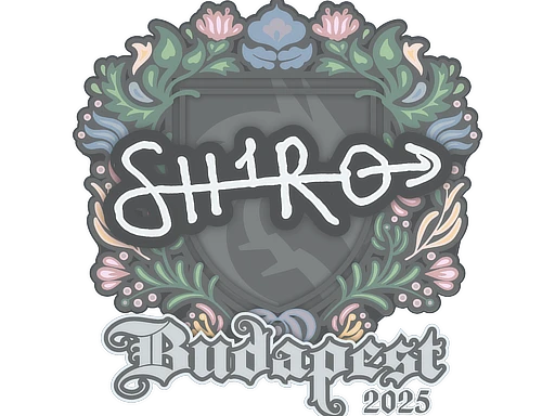 sh1ro | Budapest 2025 sticker