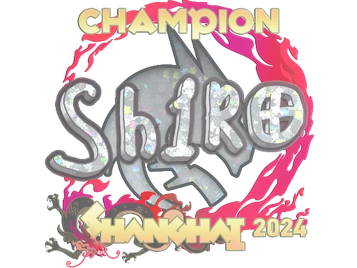 sh1ro (Glitter, Champion) | Shanghai 2024 sticker