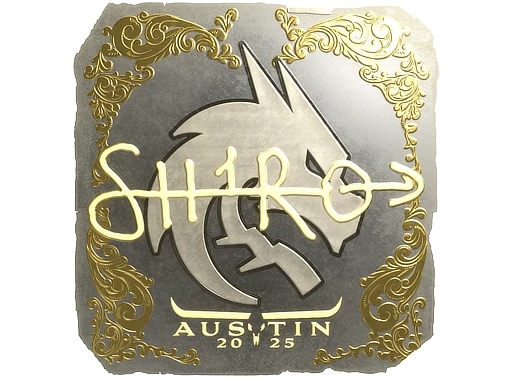 sh1ro (Gold) | Austin 2025 sticker