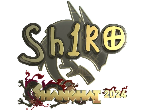 sh1ro (Gold) | Shanghai 2024 sticker
