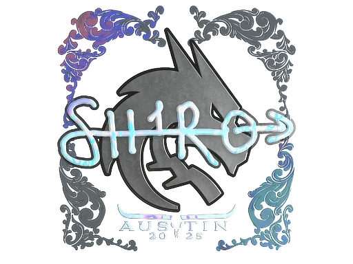 sh1ro (Holo) | Austin 2025 sticker