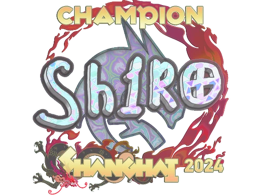 sh1ro (Holo, Champion) | Shanghai 2024 sticker
