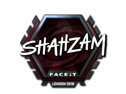 ShahZaM (Foil) | London 2018 sticker