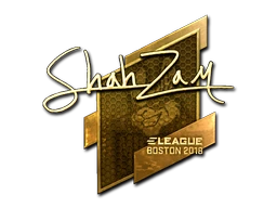 ShahZaM (Gold) | Boston 2018 sticker