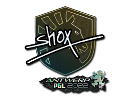 shox (Glitter) | Antwerp 2022 sticker