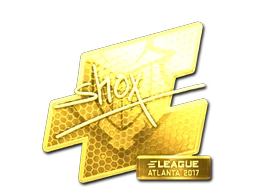 shox (Gold) | Atlanta 2017 sticker