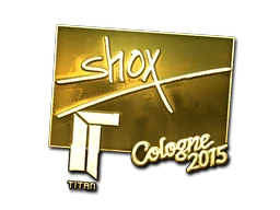 shox (Gold) | Cologne 2015 sticker