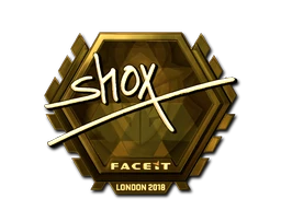 shox (Gold) | London 2018 sticker