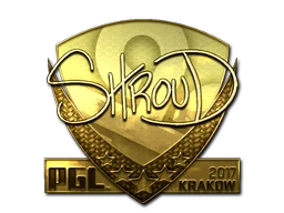 shroud (Gold) | Krakow 2017 sticker