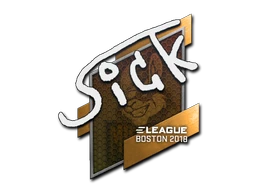 SicK | Boston 2018 sticker