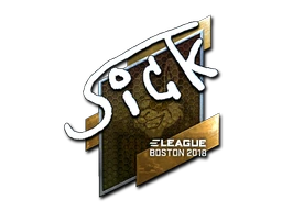 SicK (Foil) | Boston 2018 sticker