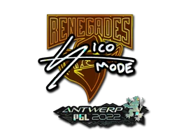 sico (Glitter) | Antwerp 2022 sticker