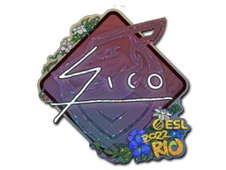 Sico (Glitter) | Rio 2022 sticker