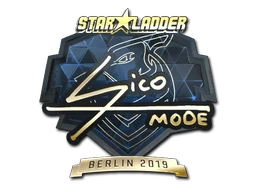 Sico (Gold) | Berlin 2019 sticker