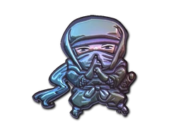Silent Ninja sticker