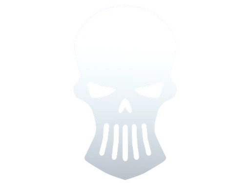 Silver Skulls sticker