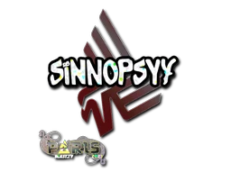 sinnopsyy (Glitter) | Paris 2023 sticker