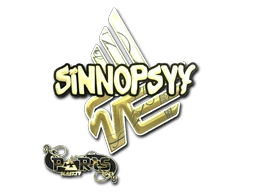 sinnopsyy (Gold) | Paris 2023 sticker