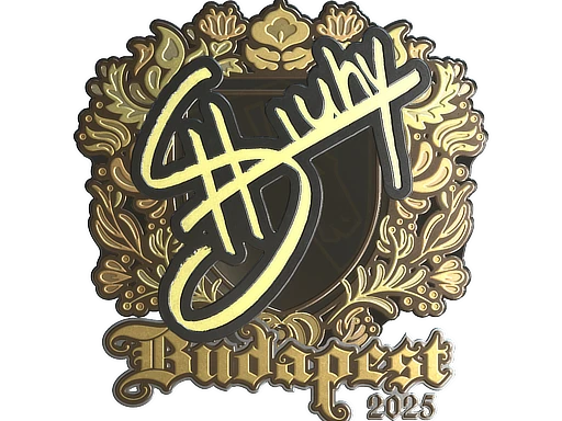 siuhy (Gold) | Budapest 2025 sticker