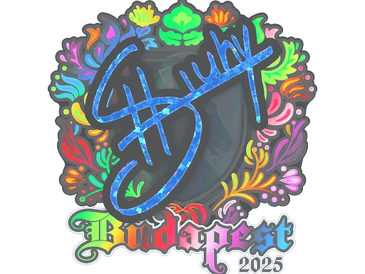 siuhy (Holo) | Budapest 2025 sticker