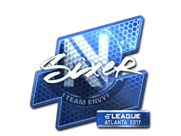 SIXER (Foil) | Atlanta 2017 sticker