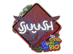 sjuush (Glitter) | Rio 2022 sticker