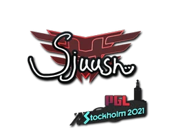 sjuush | Stockholm 2021 sticker