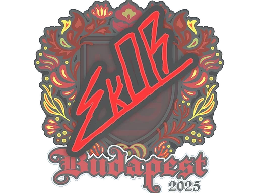 sk0R | Budapest 2025 sticker