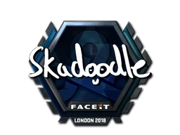 Skadoodle (Foil) | London 2018 sticker