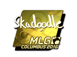 Skadoodle (Gold) | MLG Columbus 2016 sticker