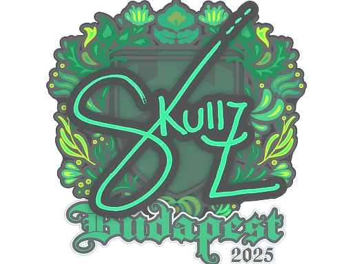 skullz | Budapest 2025 sticker