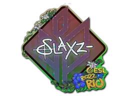 slaxz- (Glitter) | Rio 2022 sticker