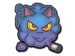 Smoke Criminal sticker