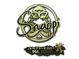 Snappi (Gold) | Antwerp 2022 sticker