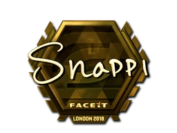 Snappi (Gold) | London 2018 sticker