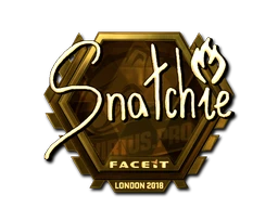 snatchie (Gold) | London 2018 sticker