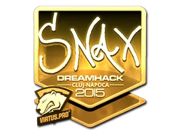 Snax (Gold) | Cluj-Napoca 2015 sticker