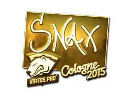 Snax (Gold) | Cologne 2015 sticker