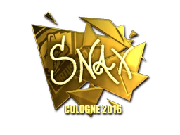 Snax (Gold) | Cologne 2016 sticker