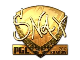 Snax (Gold) | Krakow 2017 sticker