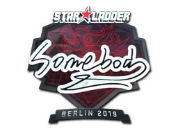 somebody (Foil) | Berlin 2019 sticker