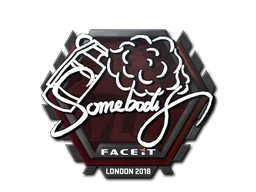 somebody | London 2018 sticker