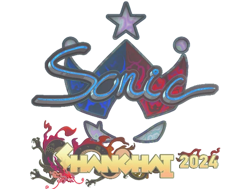 Sonic (Holo) | Shanghai 2024 sticker