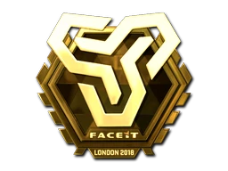 Space Soldiers (Gold) | London 2018 sticker