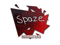 spaze | Cologne 2016 sticker