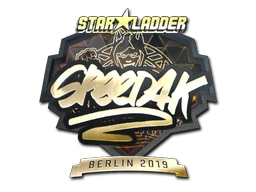 speed4k (Gold) | Berlin 2019 sticker