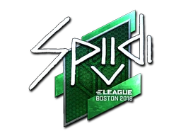 Spiidi (Foil) | Boston 2018 sticker