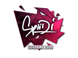 Spiidi (Foil) | Cologne 2016 sticker